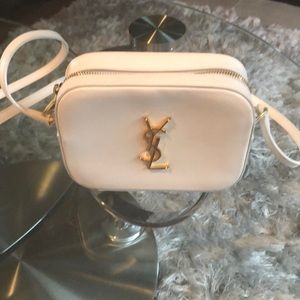 YSL small white purse - LIKE NEW